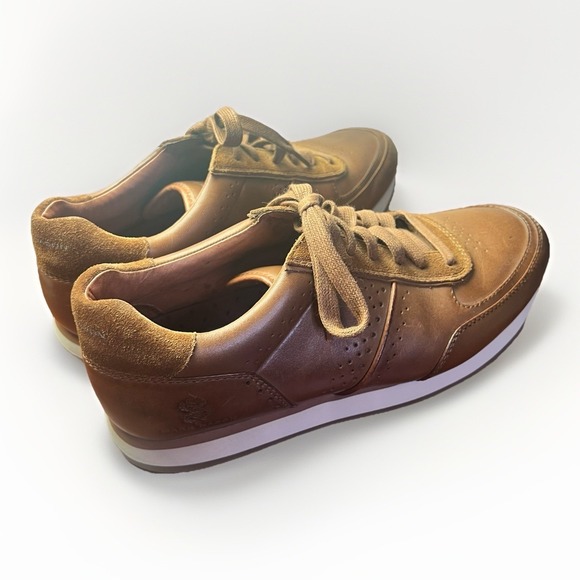 Mark Nason Other - Mark Nason Los Angeles Hardee Oxford Cognac Dress Causal Sneakers Men's Size 9